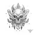 sinner tattoo design idea