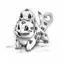 charmander tattoo design idea