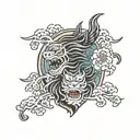 Filler tattoo on shoulder tattoo design idea