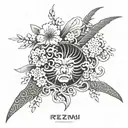 Filler tattoo on shoulder tattoo design idea