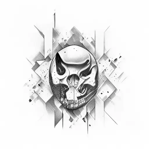 rock and roll tattoo design idea