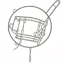 Drum tattoo design idea