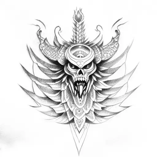 kukulkan tattoo design idea