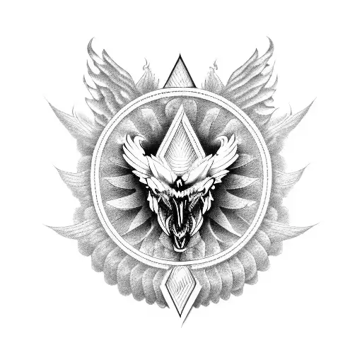 kukulkan tattoo design idea