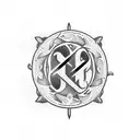 kebab logo for a store tattoo design idea