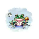 Frog from Chrono Trigger tattoo design idea