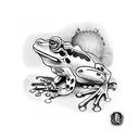 Frog from Chrono Trigger tattoo design idea