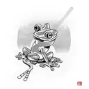 Frog from Chrono Trigger tattoo design idea