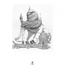 playing cards tattoo design idea