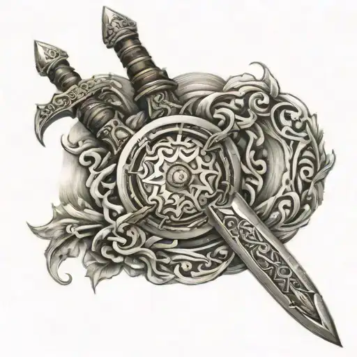 Sword worthy tattoo design idea