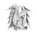 welsh tattoo design idea
