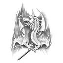 welsh tattoo design idea