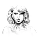 taylor swift tattoo design idea