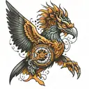 road 96 tattoo design idea