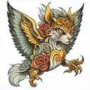 road 96 tattoo design idea