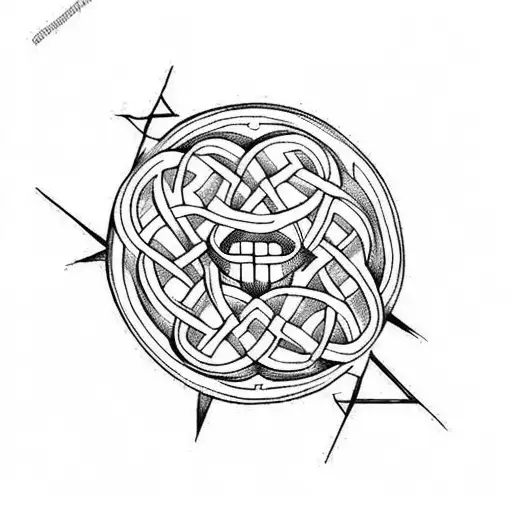 Celtic Knot tattoo design idea