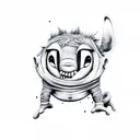 stich tattoo design idea