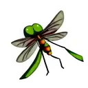 Dragonfly tattoo design idea