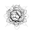 peonia  tattoo design idea