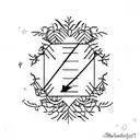 birthdates lined up tattoo design idea