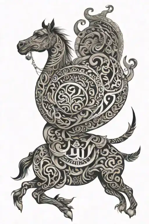 sufi , ethnic , travel , bohemian   tattoo design idea