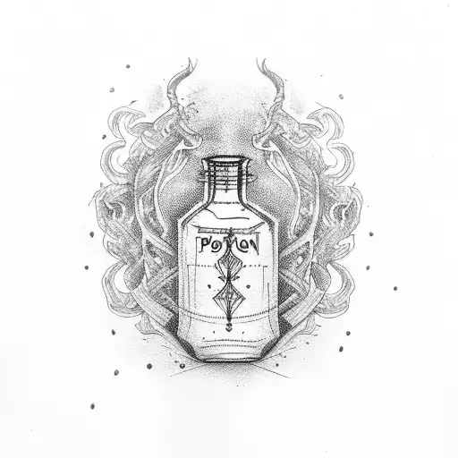 Amazing poison bottle tattoo for men // Mens Poison Bottle Tattoos // tattoo  designs for men - YouTube