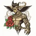 But I'm working on the rest tattoo design idea