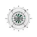 dart board tattoo design idea