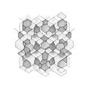 honeycomb  tattoo design idea