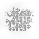 honeycomb  tattoo design idea