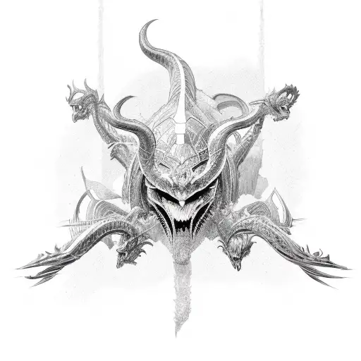 HYDRA tattoo design idea