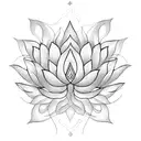 ak-47 wild lotus tattoo design idea