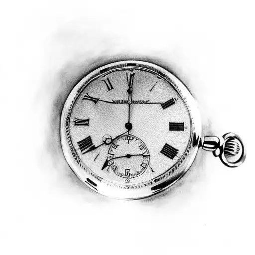 3 pocket watches tattoo design idea