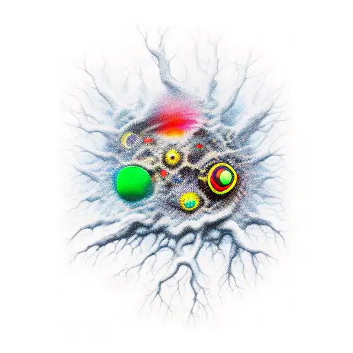 serotonin tattoo design idea