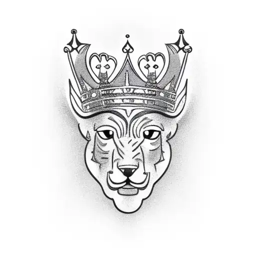 Queen's Crown and queens card below neck tatoo tattoo design idea