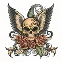 LoverBoy tattoo design idea