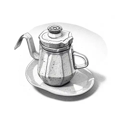 salt and pepper shakers  tattoo design idea