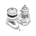 salt and pepper shakers  tattoo design idea