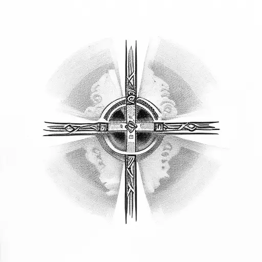 Orthodox Cross, Thetokos, St. Paul, Chi Rho, Catholic  tattoo design idea