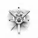 Orthodox Icon, Jesus Crucified, Orthodox Cross, Thetokos, St. Paul, Chi Rho, Catholic  tattoo design idea