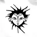 Asura tattoo design idea
