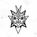 Asura tattoo design idea