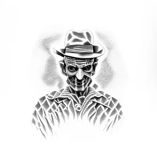 Freddy Krueger  tattoo design idea