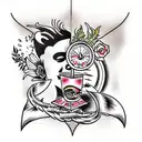 juice wrld tattoo design idea