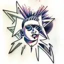 juice wrld tattoo design idea