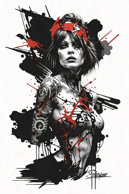 darksign tattoo design idea