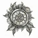 time heals  tattoo design idea