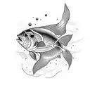 dori fish tattoo design idea