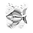 dori fish tattoo design idea