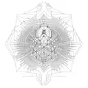 cybersigilism sleeve design tattoo design idea